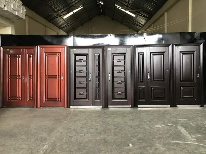 Steel doors