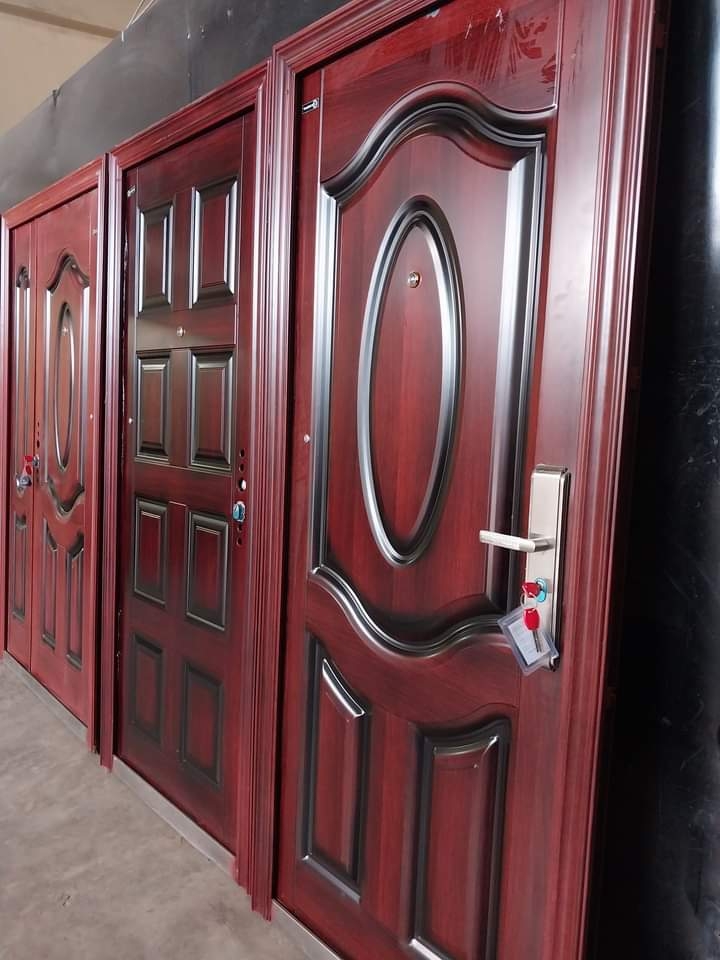 Steel doors image